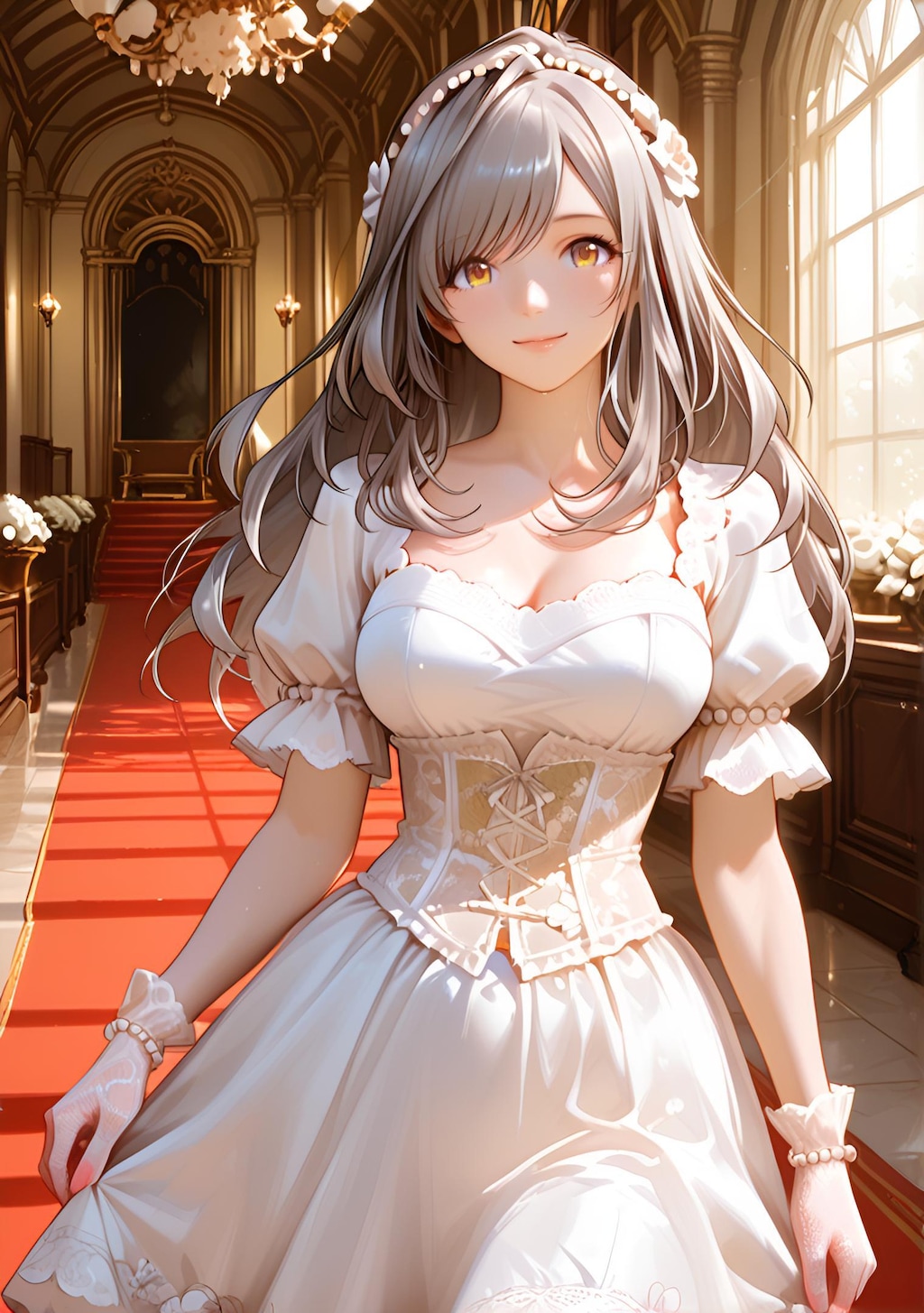 朝比奈月愛（AsahinaKagura）ウェディングドレス ワイルドカード