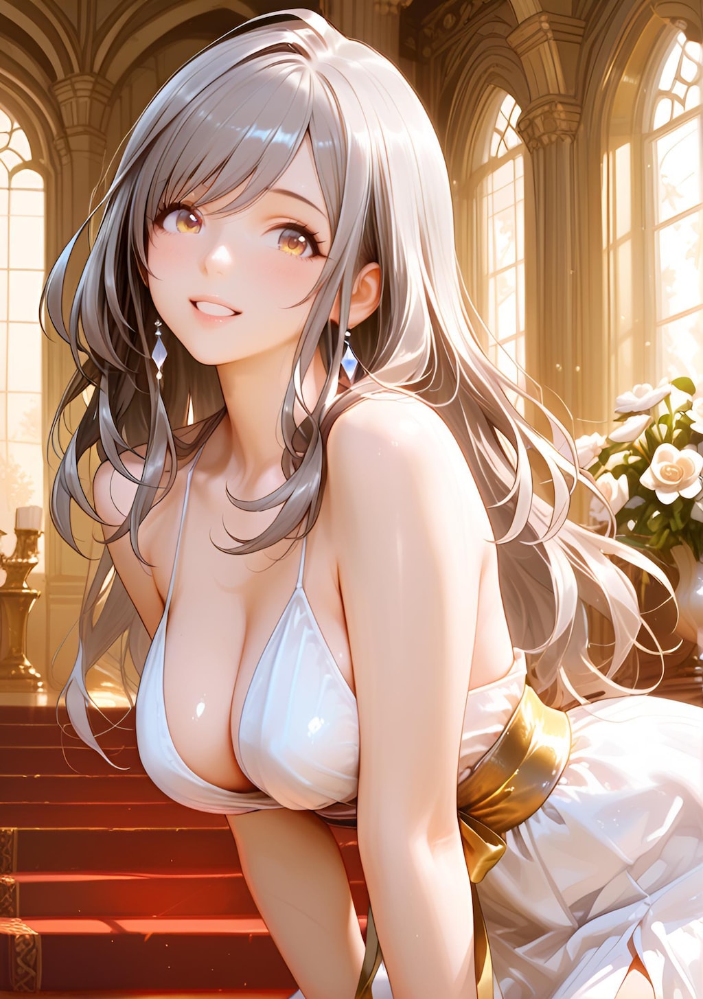 朝比奈月愛（AsahinaKagura）ウェディングドレス ワイルドカード