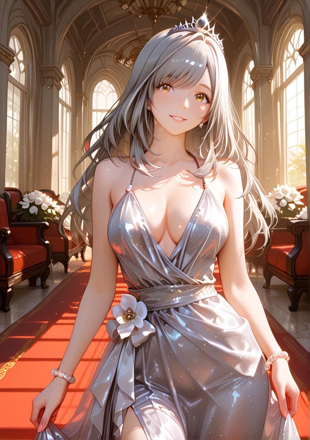 朝比奈月愛（AsahinaKagura）ウェディングドレス ワイルドカード