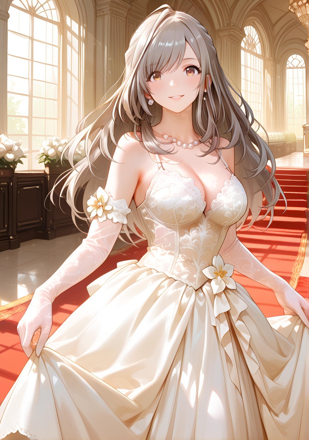 朝比奈月愛（AsahinaKagura）ウェディングドレス ワイルドカード