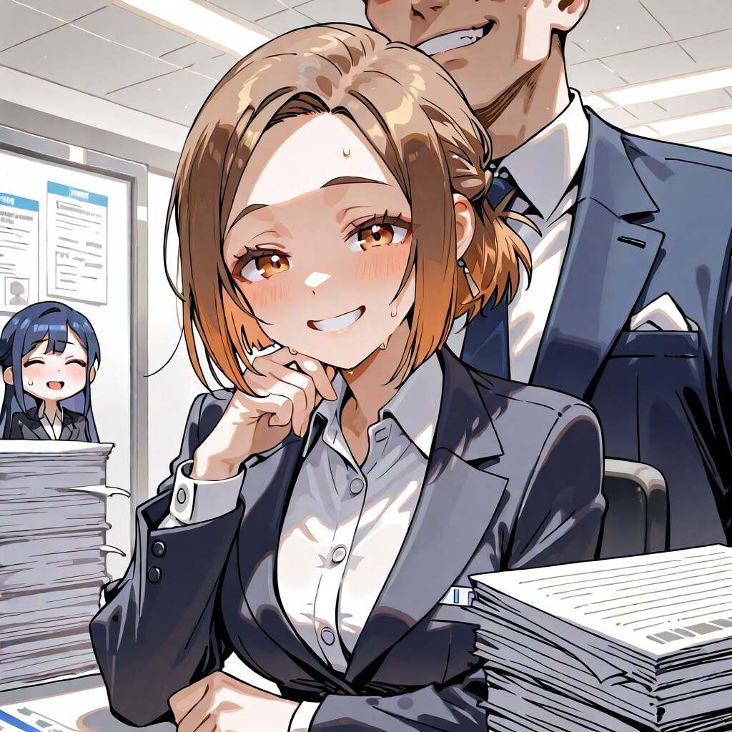 背後にボスが！