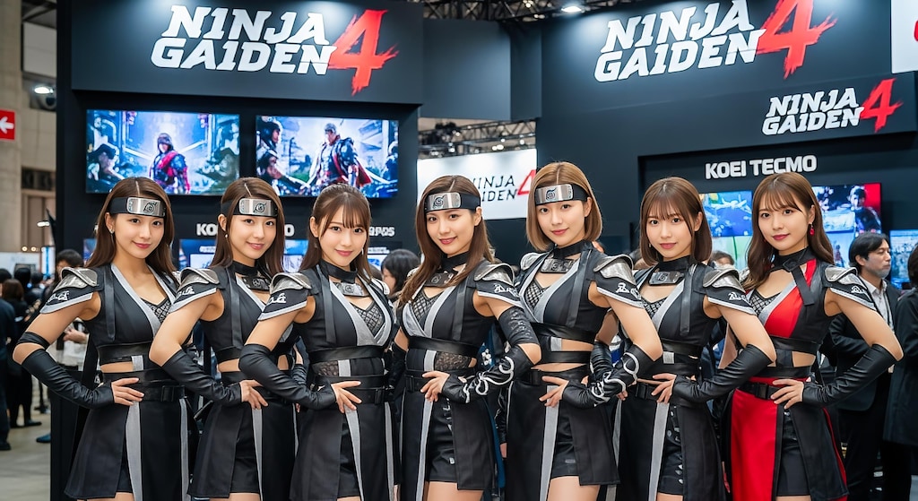 コーエーテクモの忍者外伝のブース