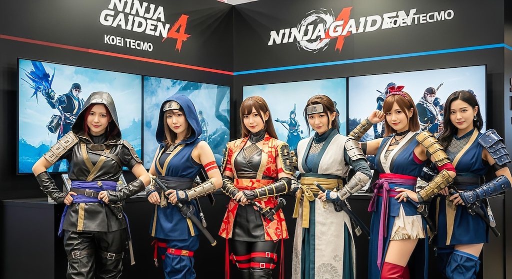 コーエーテクモの忍者外伝のブース