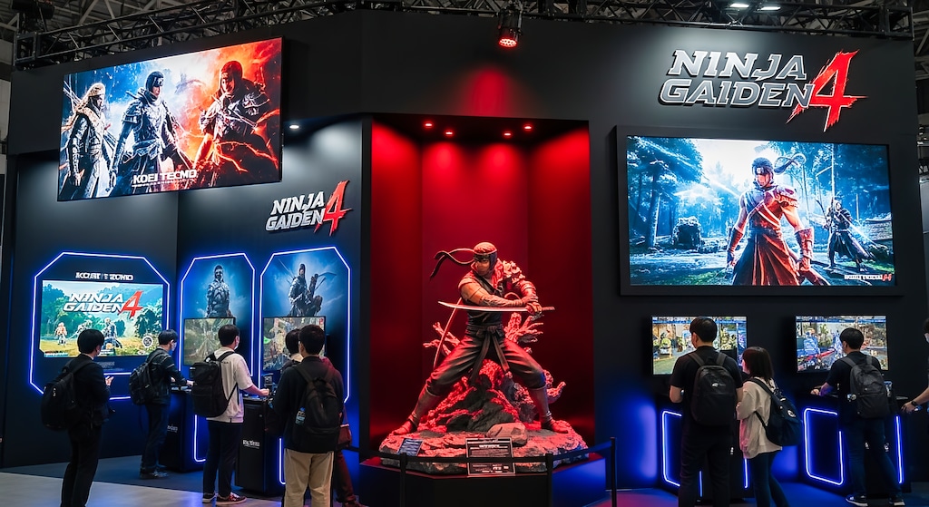 コーエーテクモの忍者外伝のブース
