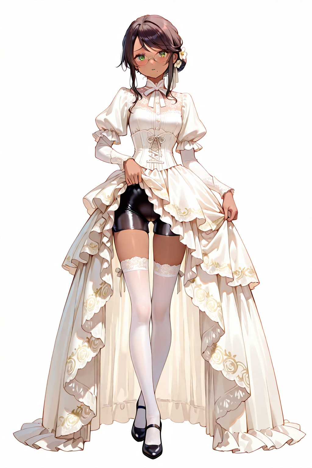 Komiya Mitsuru wedding dress
