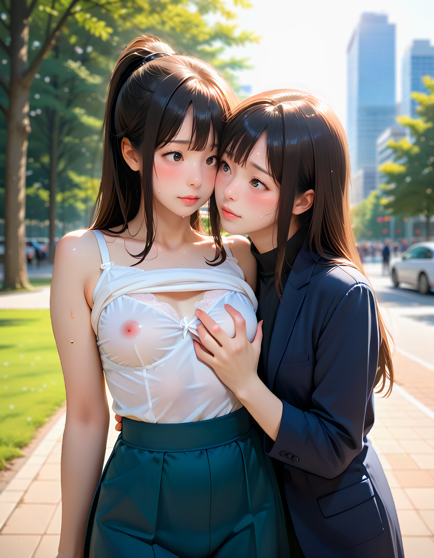 こんなところで、ダメですよ…