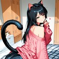 洗濯機回すのちょっと待って！靴下がここにまだ…あっ………（ふふっ♡） 2枚目