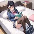 見えてると思ったら見せてきてた清楚っぽい優等生の女の子 9枚目