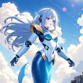 ちちぷい生成メカ娘AQUA9　ウミヘビ仕様 2枚目