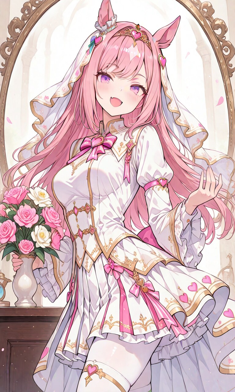アグネスデジタル　花嫁姿