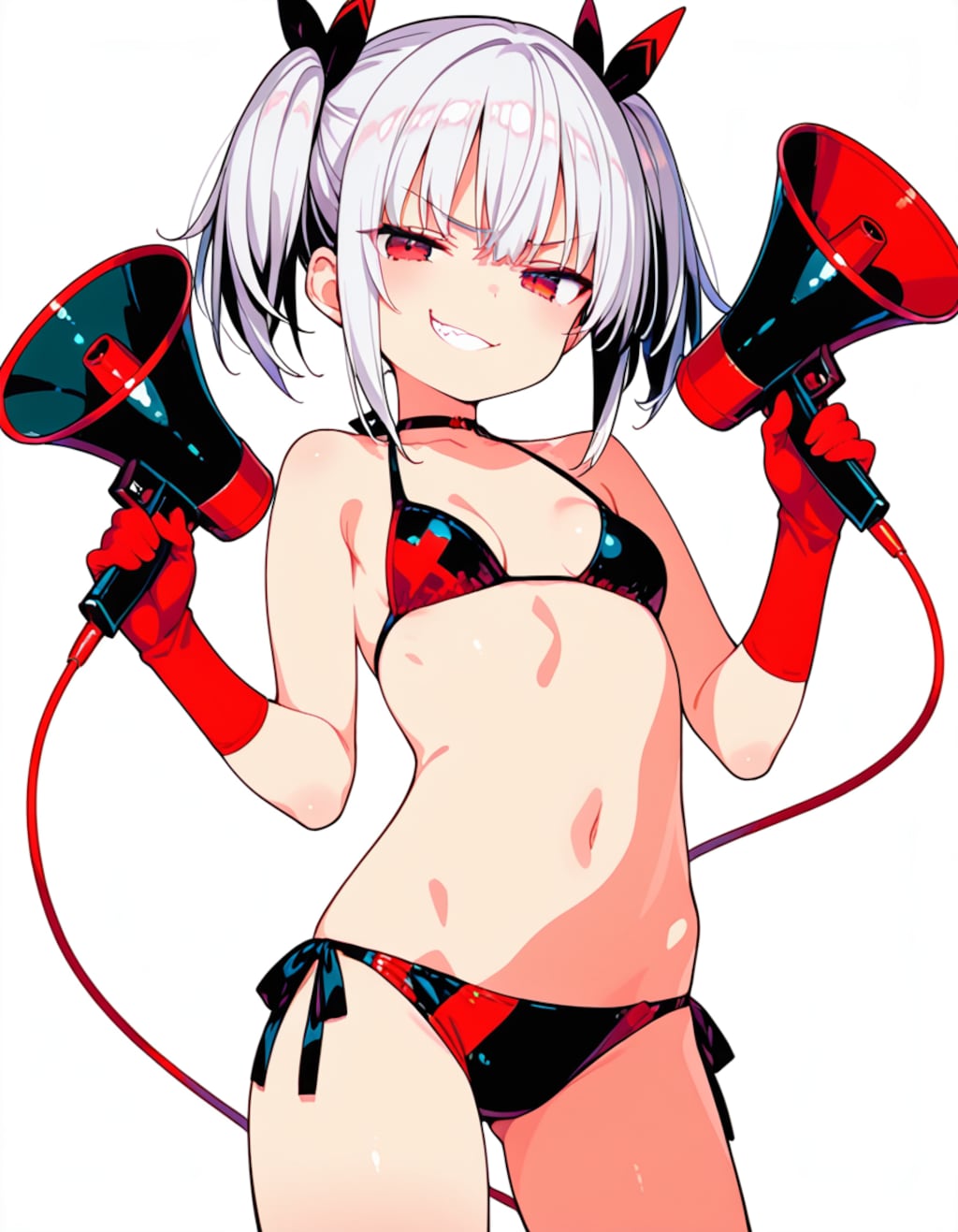 プール監視員（メスガキ）