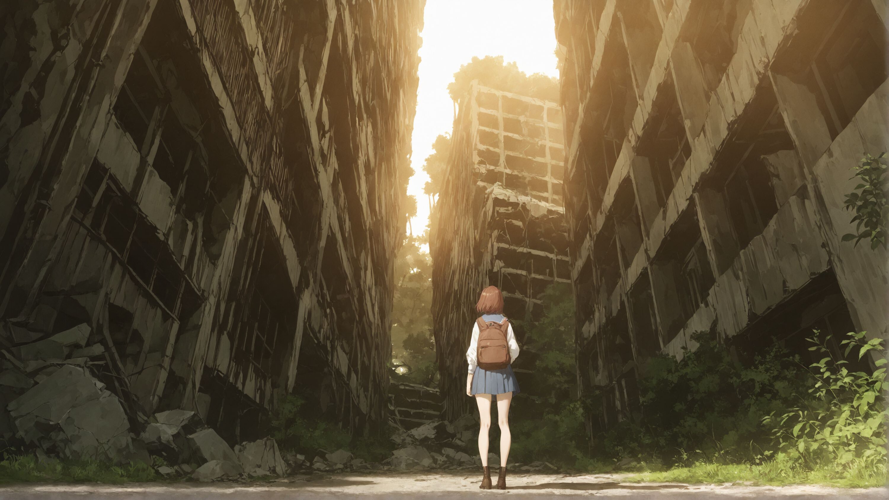 Tokyo 50 years after the end of WWIII