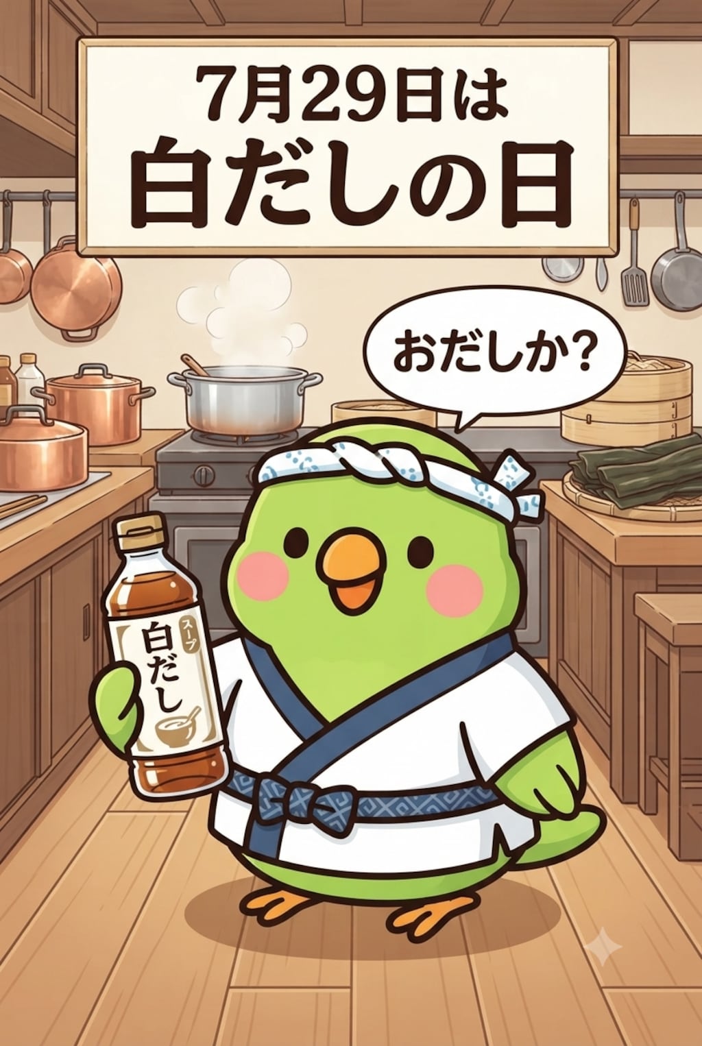 7月29日は白だしの日