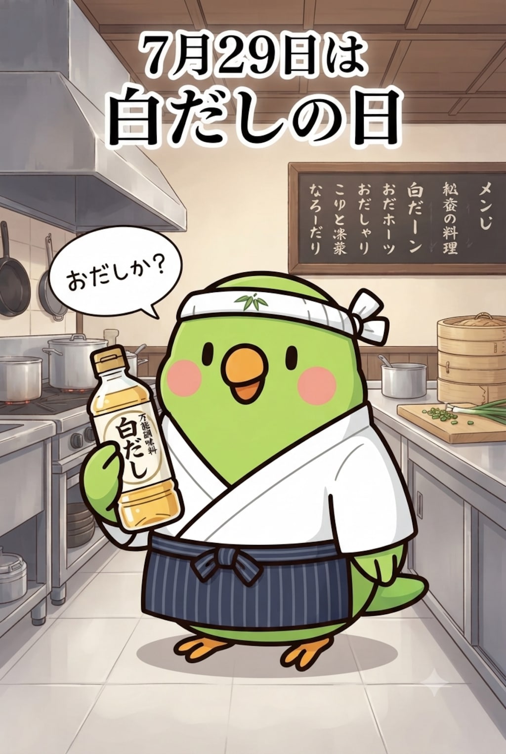 7月29日は白だしの日