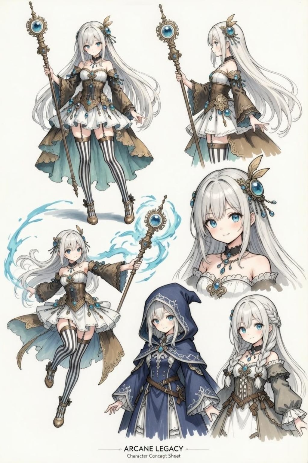 魔法少女　設定資料付き