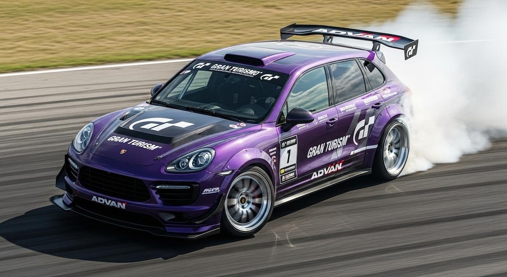 グランツーリスモポルシェカイエンのドリ車