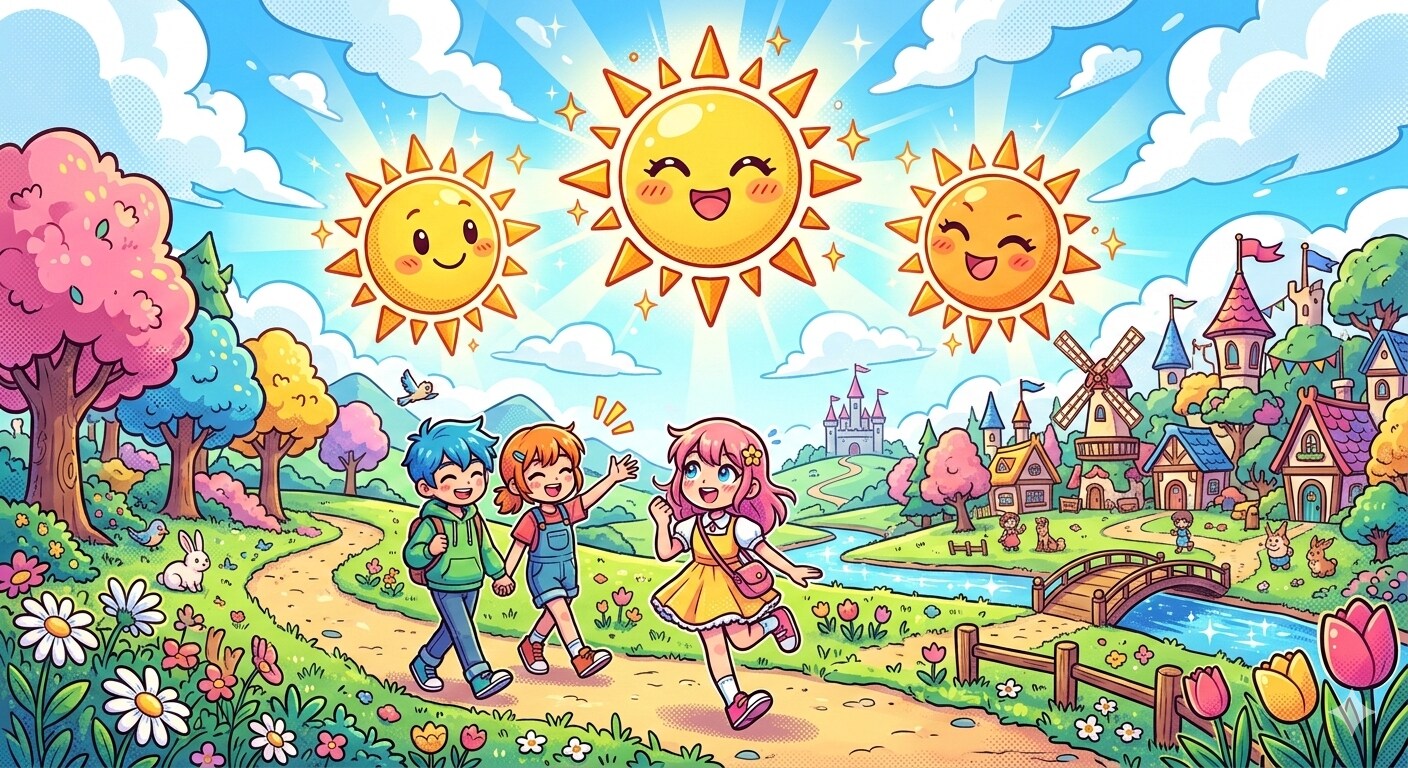 SUNが３で３人