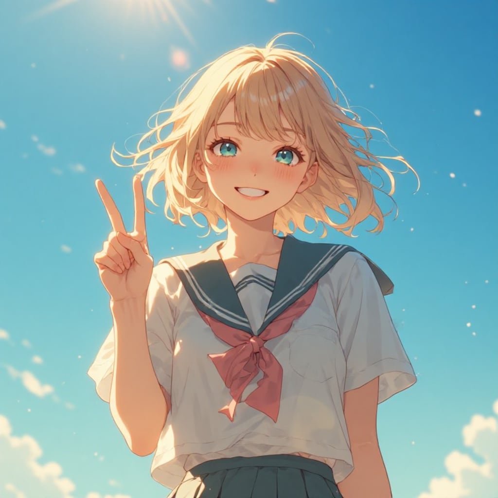 夏空のピース