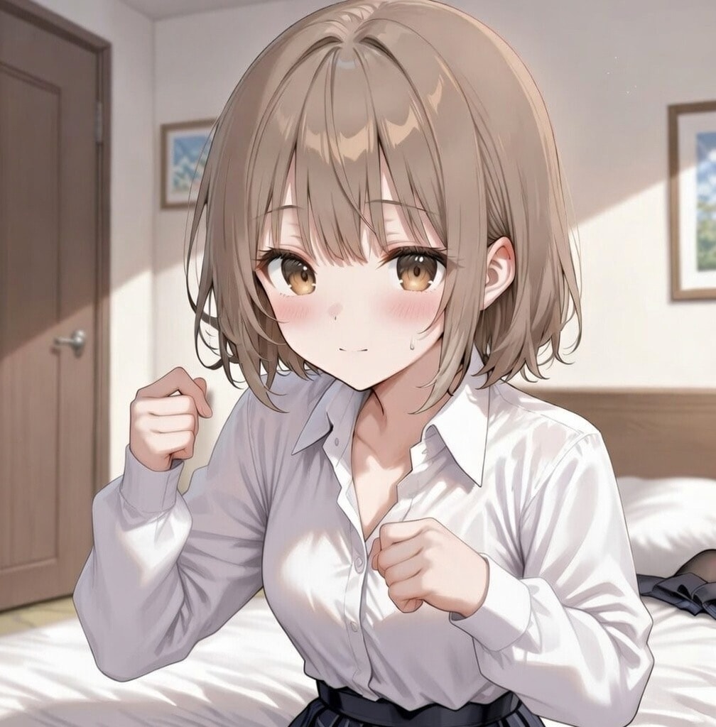 「行ってきまーす！ 今日も一日頑張るぞー！」 | の人気AIイラスト・グラビア