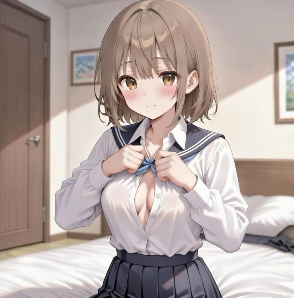 「行ってきまーす！ 今日も一日頑張るぞー！」