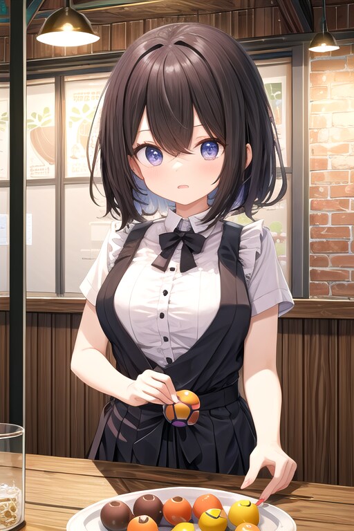 ○ートボールを作る女の子[セートボール] | の人気AIイラスト・グラビア