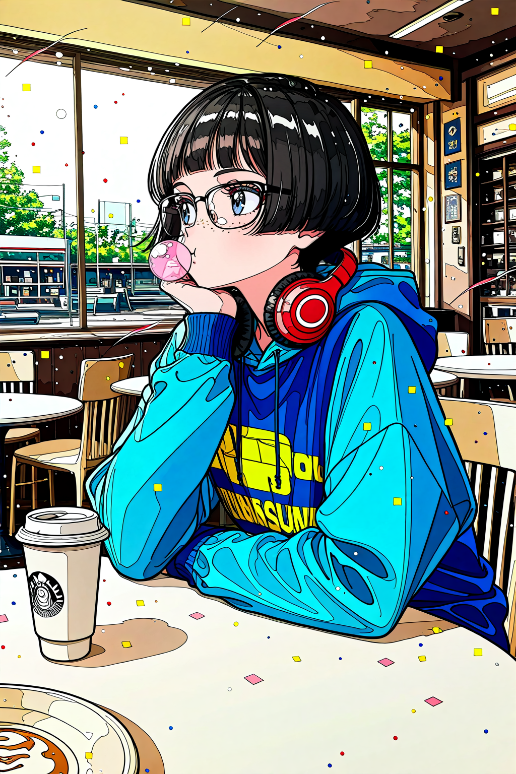 そばかすとメガネ