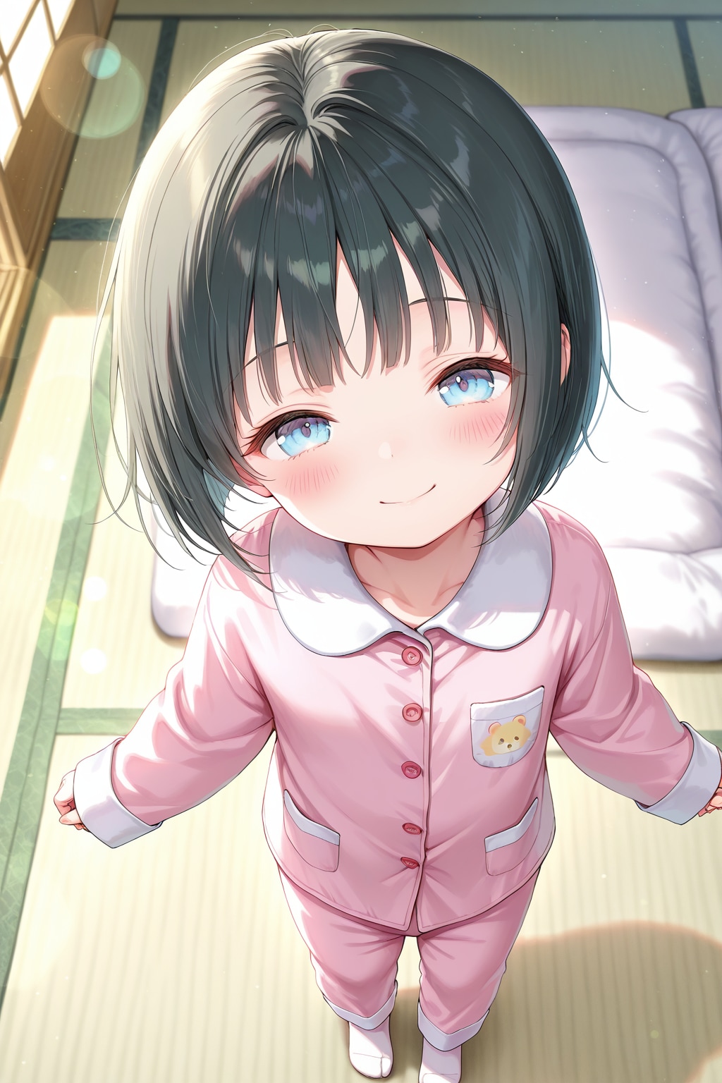 パジャマの雪ちゃん