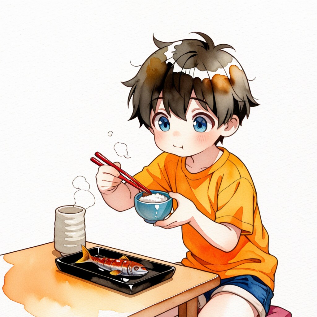 朝ごはんはしっかりと