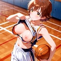 本○未央のバスケ女子 2枚目