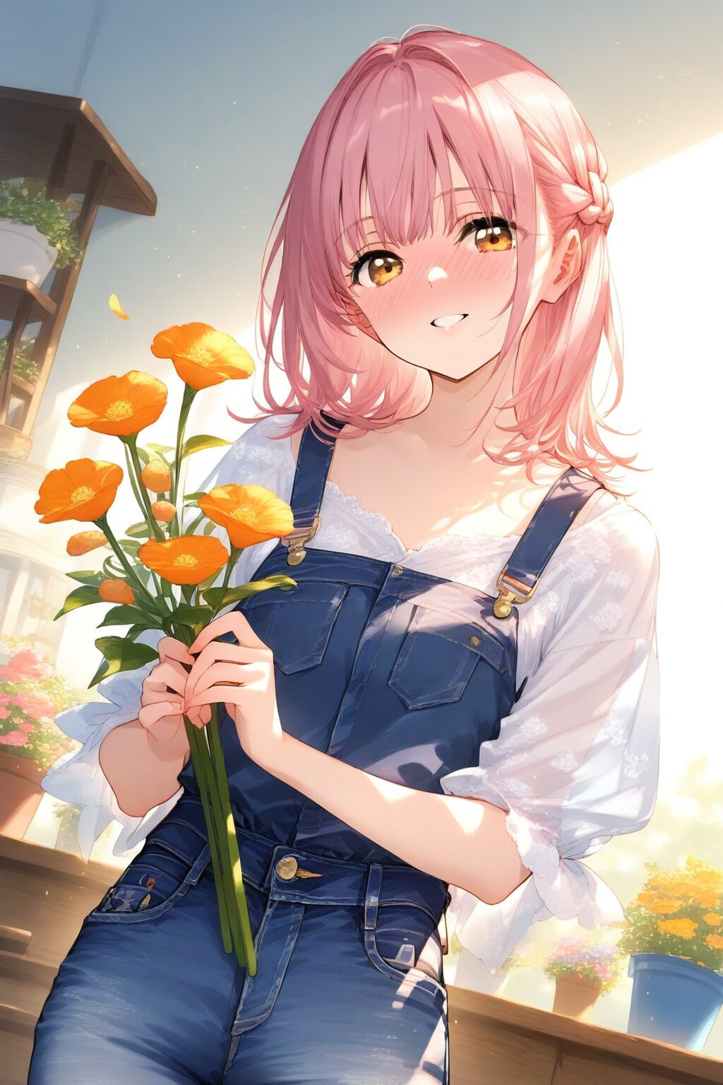 髪型呪文「french braid」