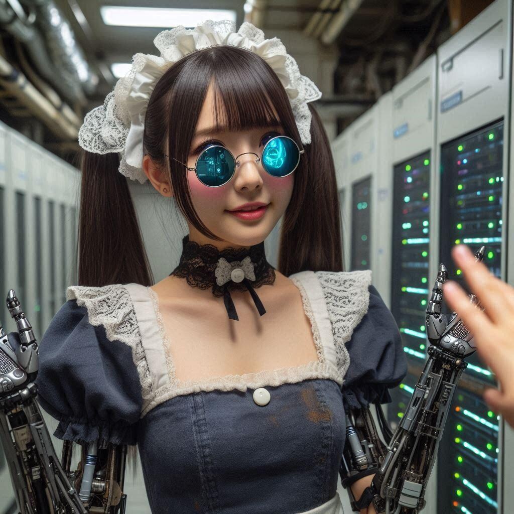 サーバールームにて