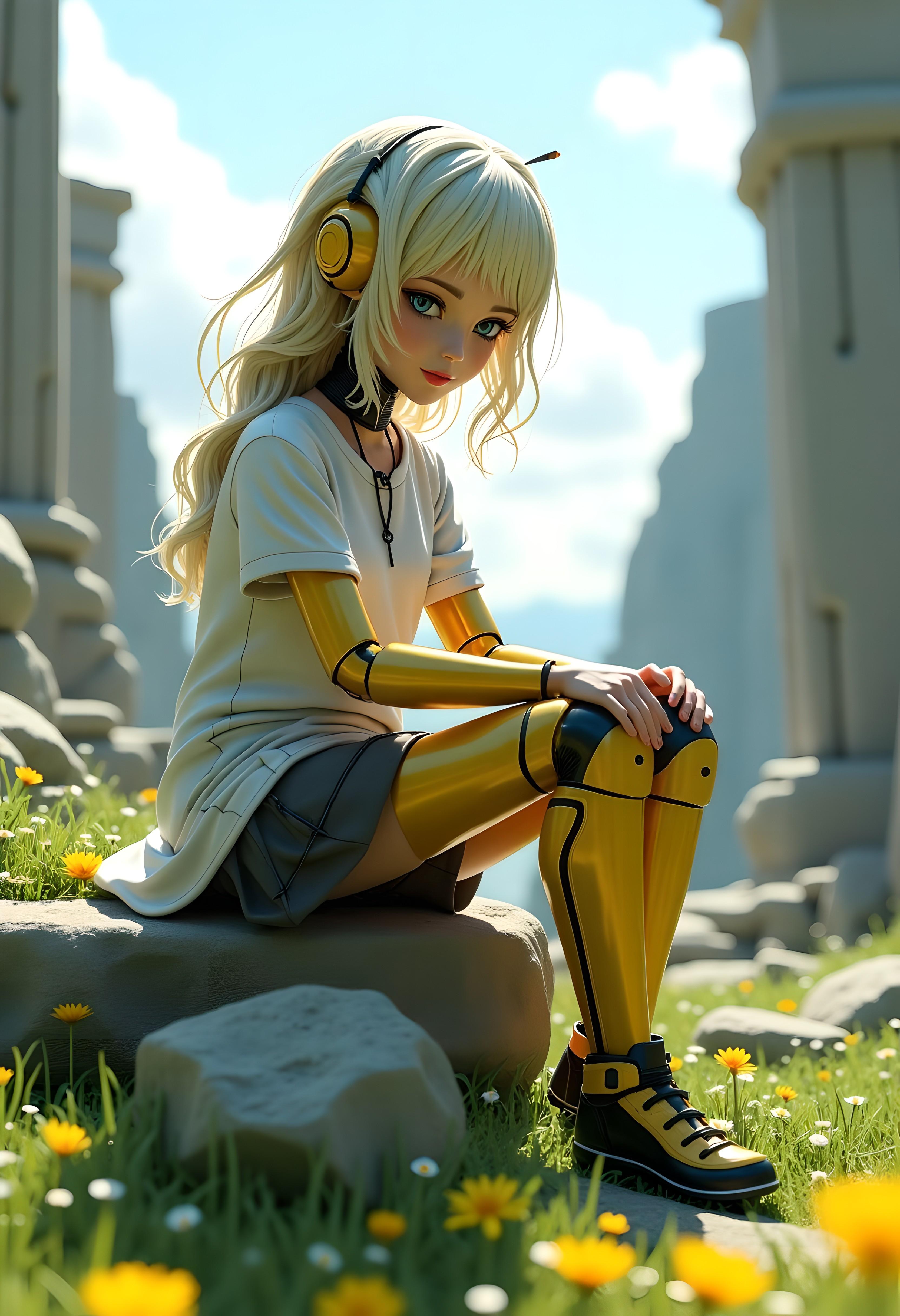 メカ娘2241号 | の人気AIイラスト・グラビア