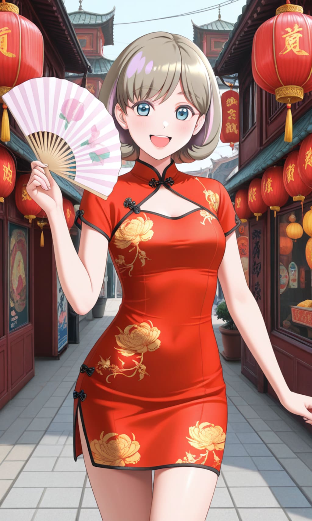 PixAIで唐可可🇨🇳❤️