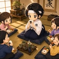 書道の先生 5枚目