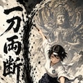 書道の先生 2枚目