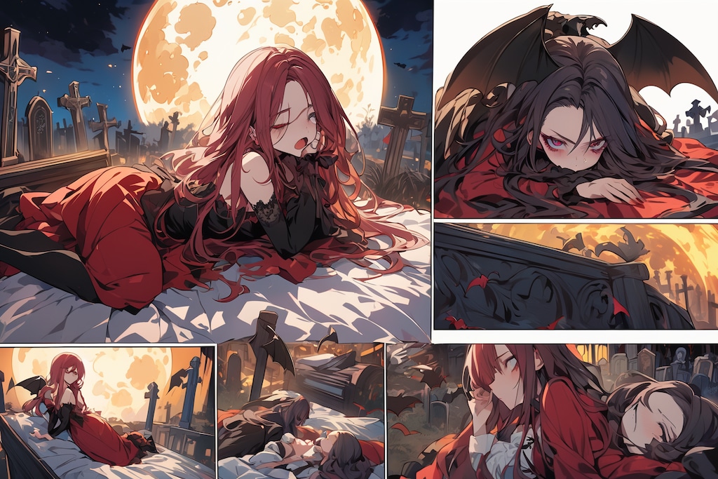 寝起きヴァンパイア娘-2