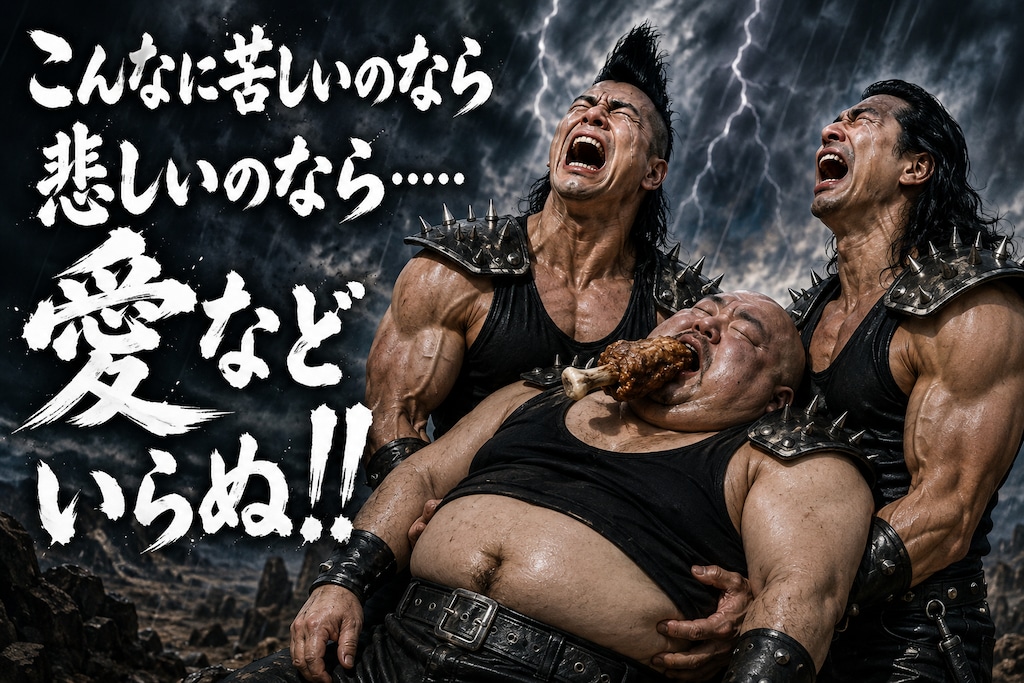 サウザー様ごっこ三兄弟
