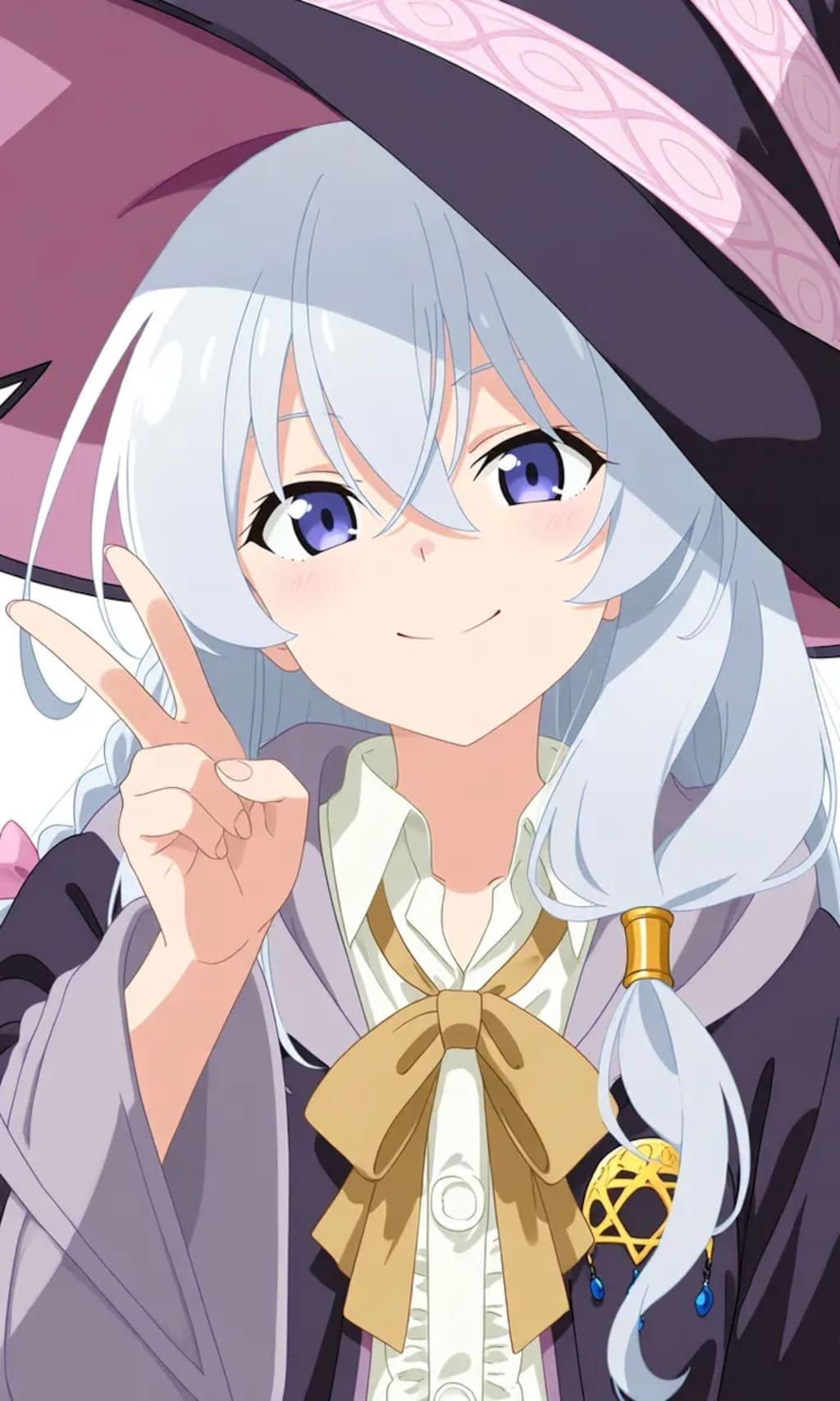 魔女のピースサイン