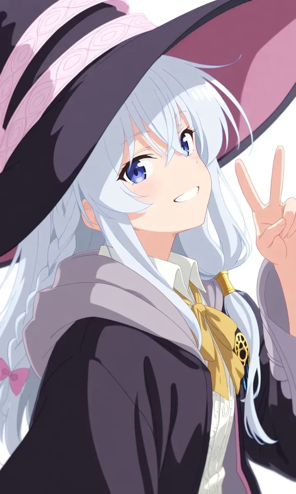 魔女のピースサイン