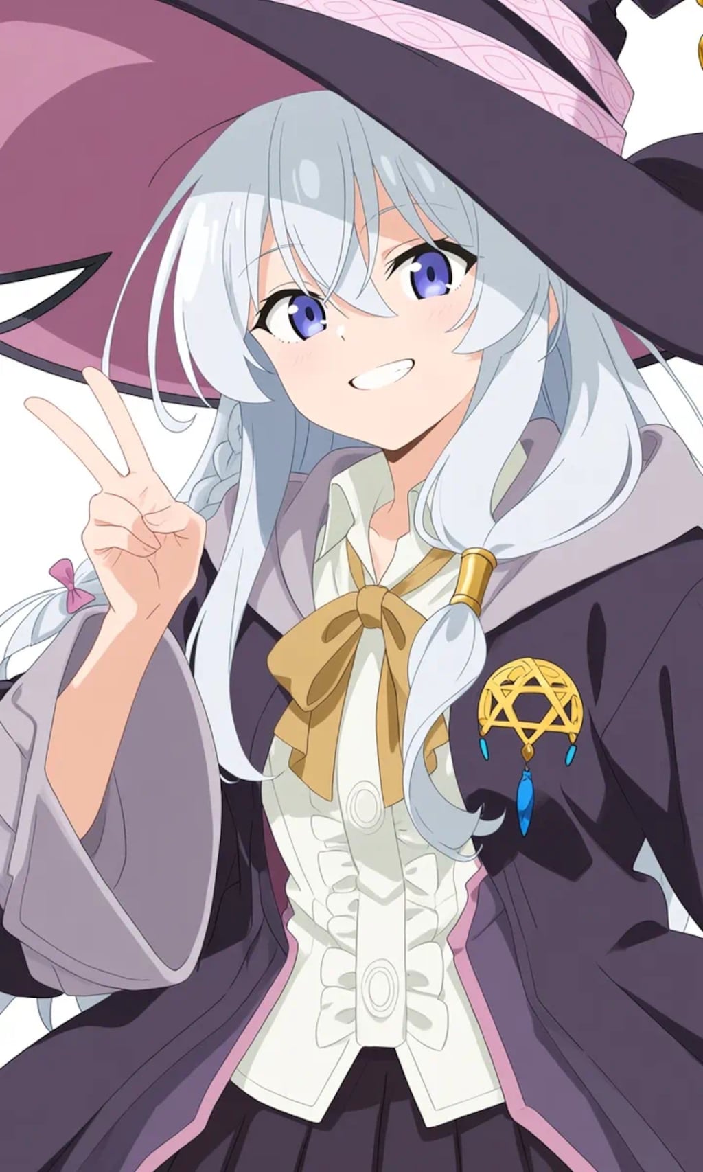 魔女のピースサイン