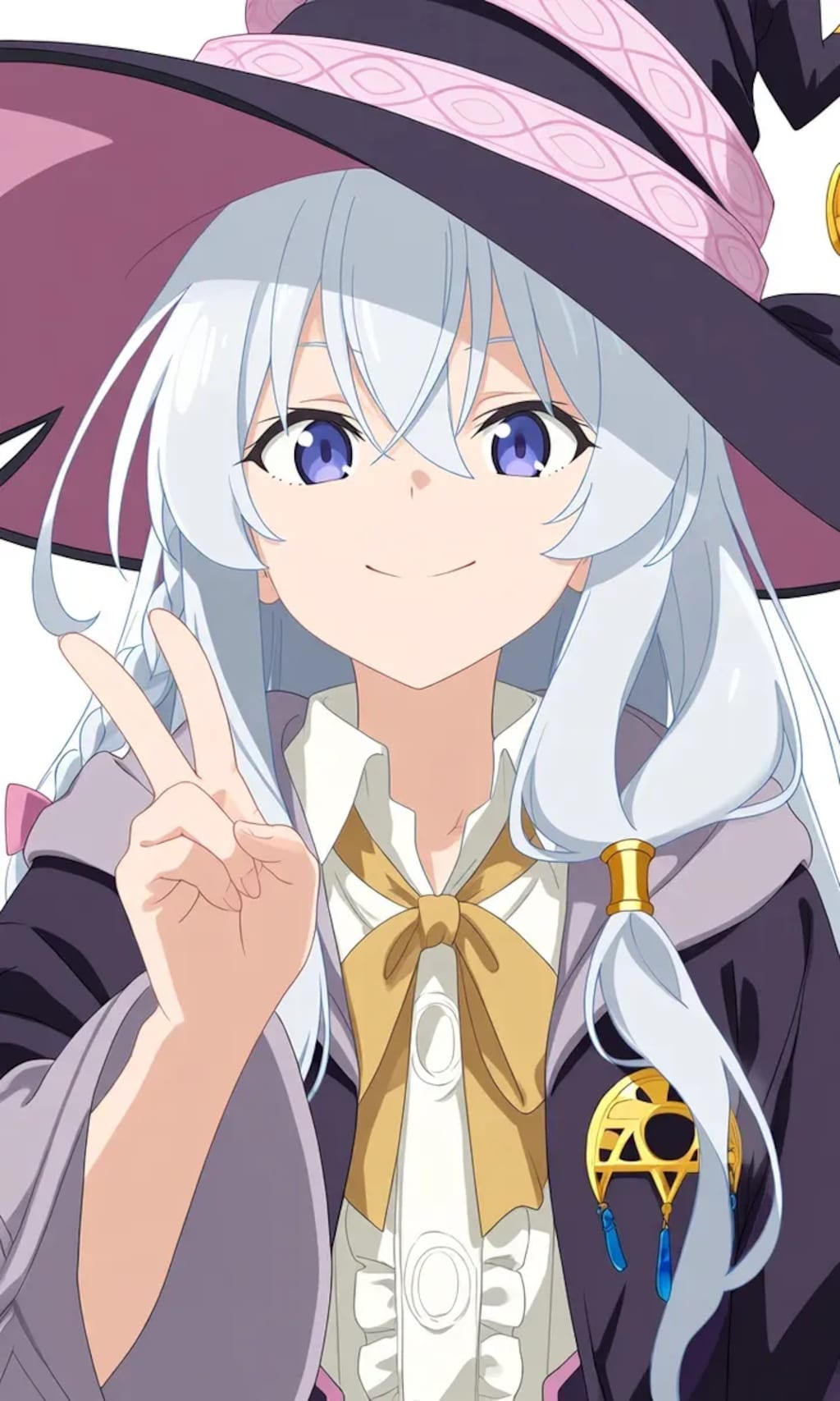 魔女のピースサイン