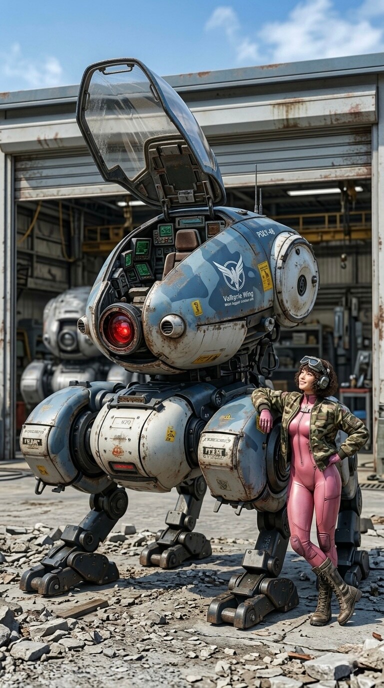多足歩行兵器と女性パイロット【７】