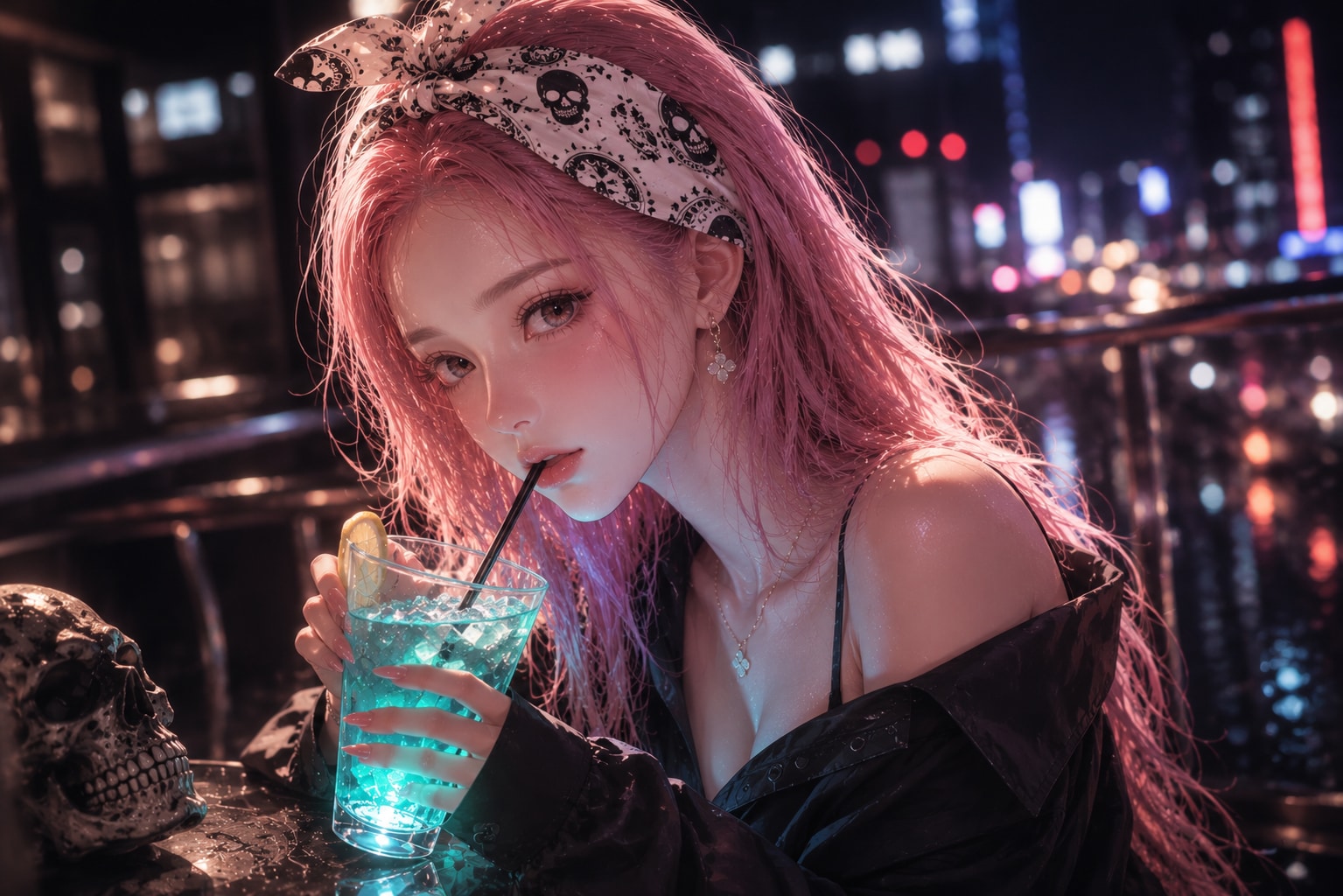 落果ちゃん　ver.ドクロ