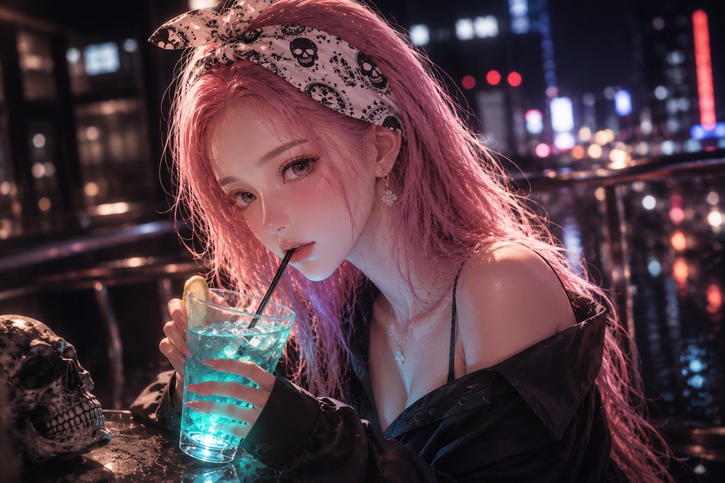 落果ちゃん　ver.ドクロ
