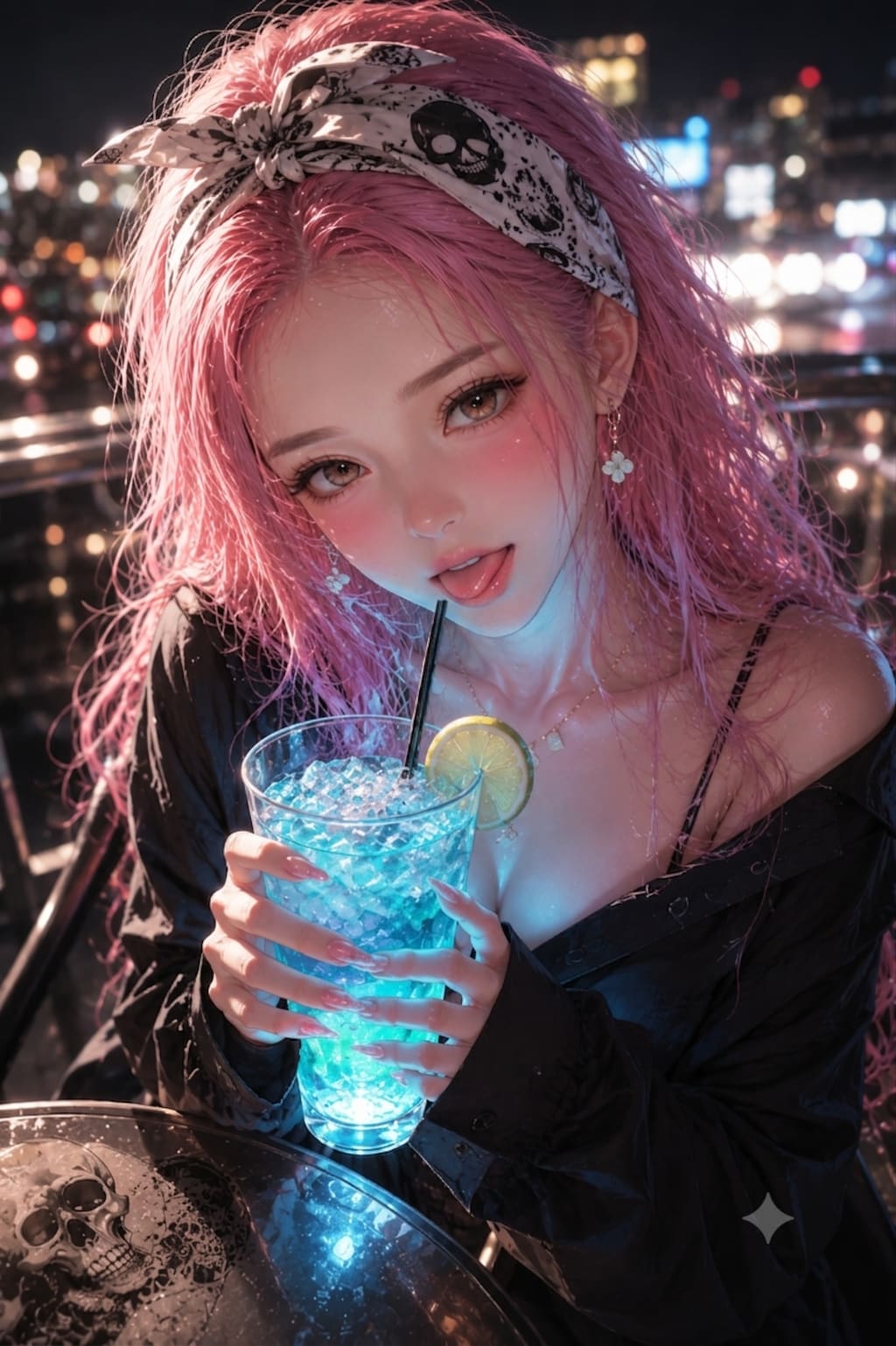 落果ちゃん　ver.ドクロ