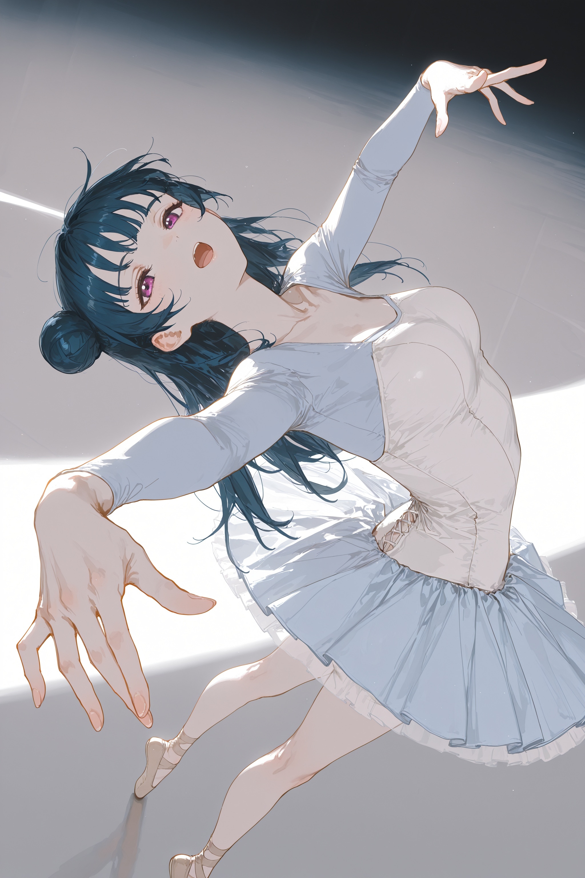 バレエを踊る津島善子