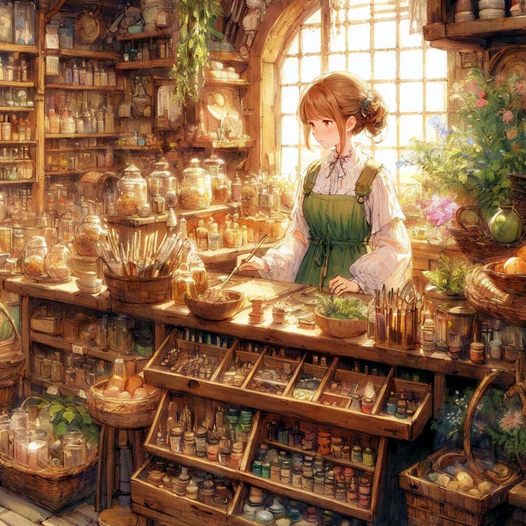 異世界職業-道具屋 (異世界と少女⑧)