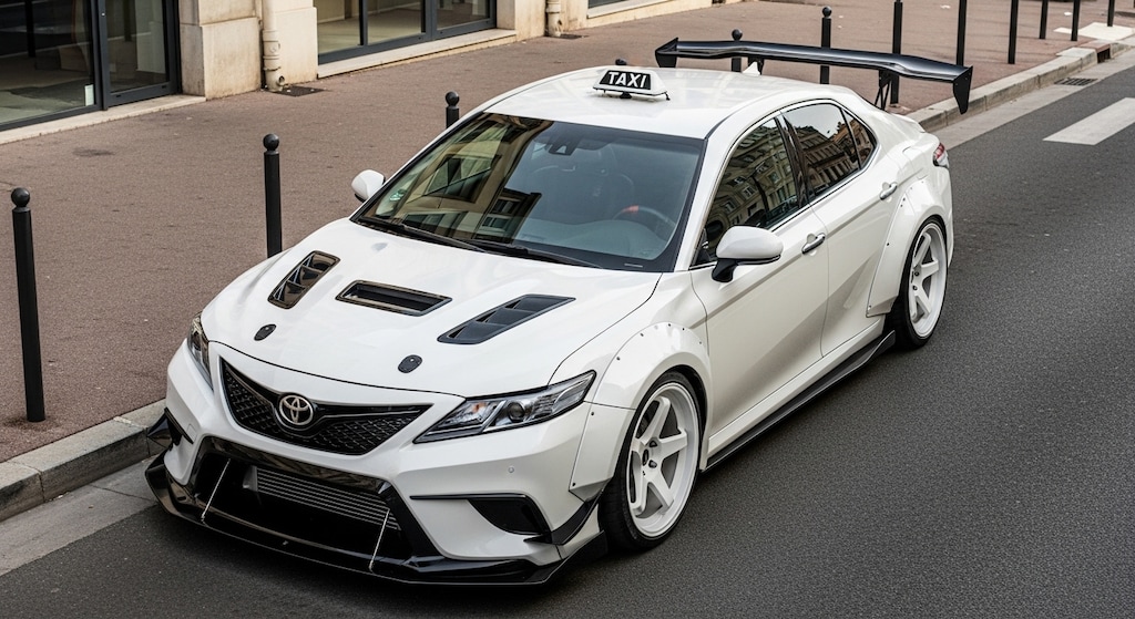 カムリタクシーのドリ車