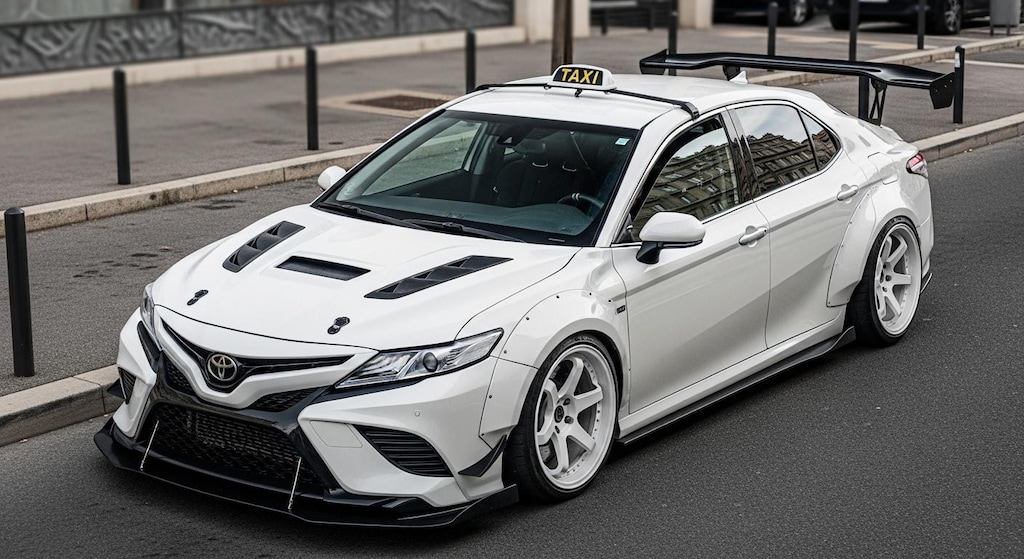 カムリタクシーのドリ車