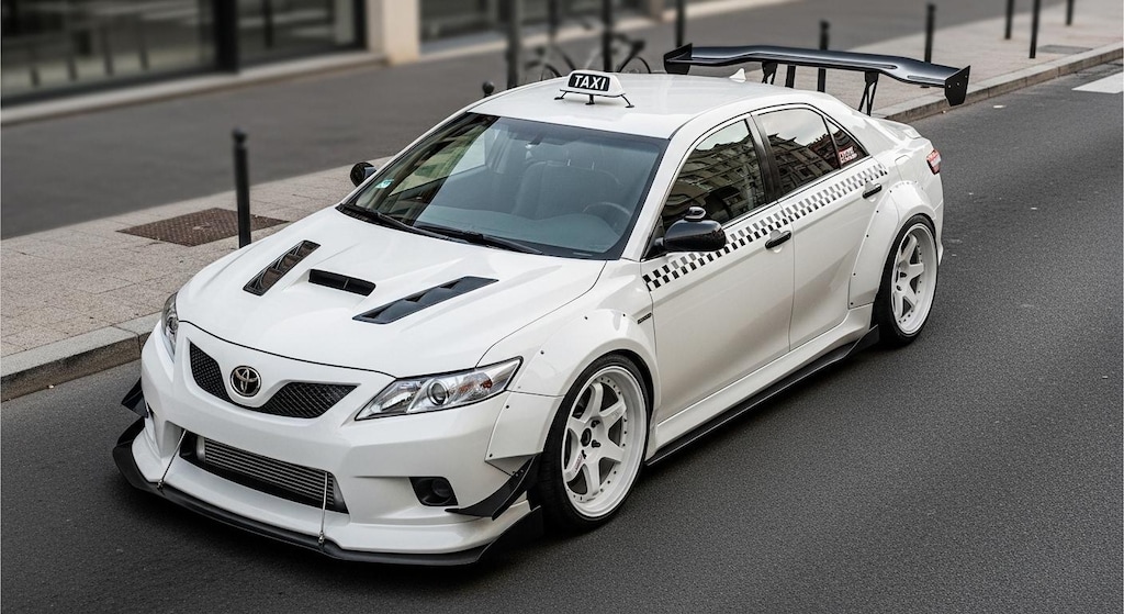 カムリタクシーのドリ車